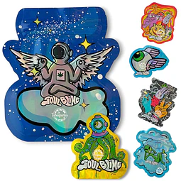 Set 8 Bolsas Soulblime Diseños Grande $3.990xMayor 