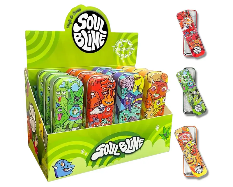 Caja Metálica Soulblime Rectangular $1.990xMayor 