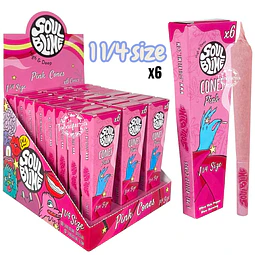  Conos Soulblime 1 1/4 Size Pink 6uds $1.390xMayor