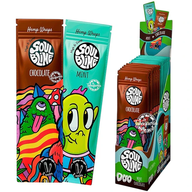 Hemp Wrap Soulblime Duo Chocolate-Menta