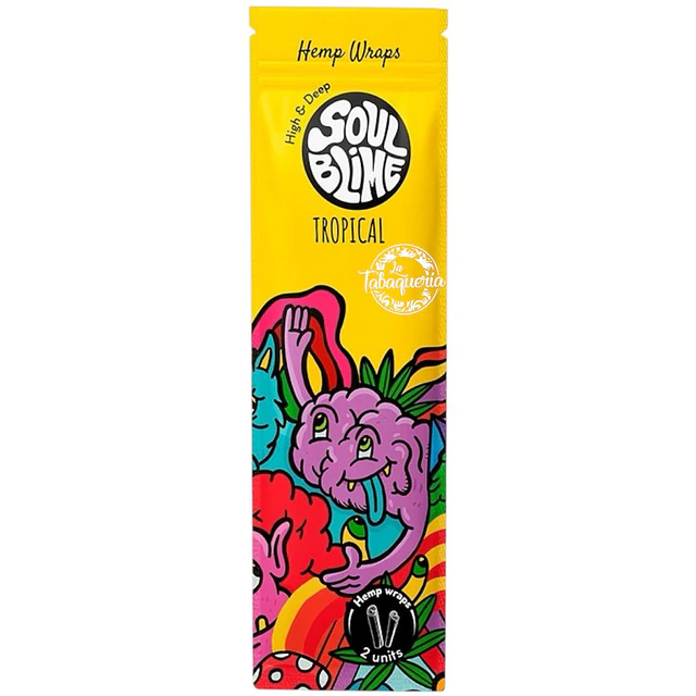 Hemp Wrap Soulblime Duo Tropical-Sandia