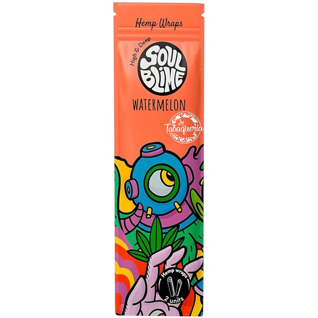 Hemp Wrap Soulblime Duo Tropical-Sandia