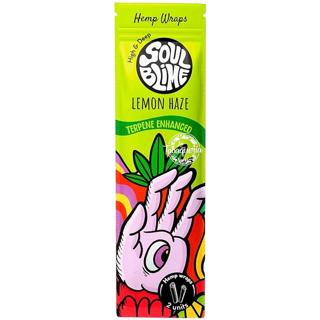 Hemp Wrap Soulblime Duo Mango Kush-Lemon Haze