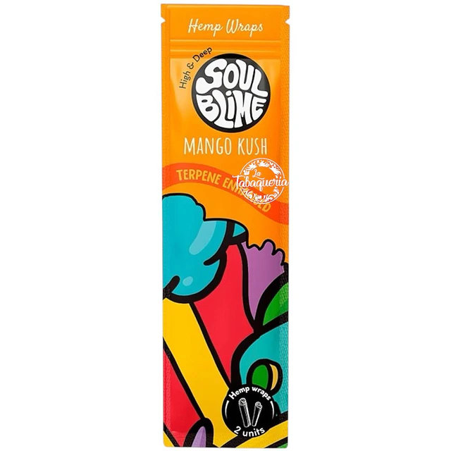 Hemp Wrap Soulblime Duo Mango Kush-Lemon Haze