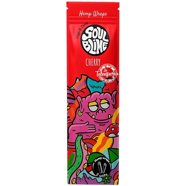 Hemp Wrap Soulblime Duo Cherry-Blueberry