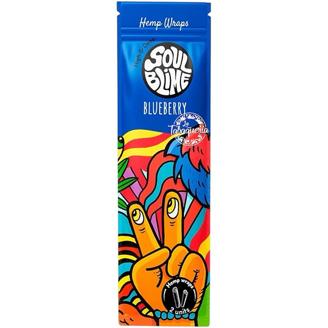 Hemp Wrap Soulblime Duo Cherry-Blueberry