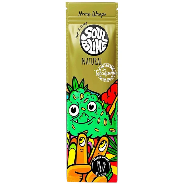 Hemp Wrap Soulblime Duo Uva-Natural 