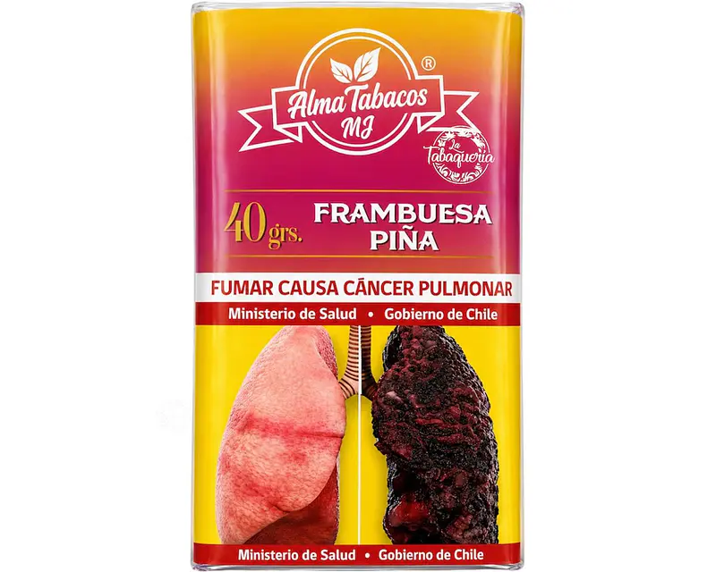 Tabaco Alma Mj Frambuesa Piña $2.990xMayor  
