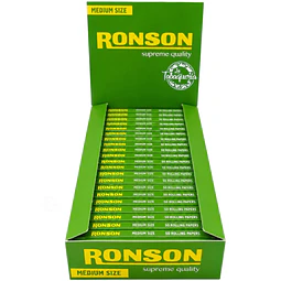Papelillo Ronson Supreme Quality Verde #1 Display   