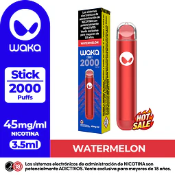 Vape Waka STICK 2.000Puffs Sandia $6.990xMayor   
