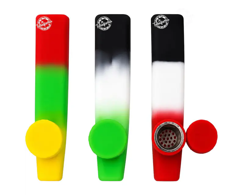 Pipa Silicona Mini Flat $1.490xMayor