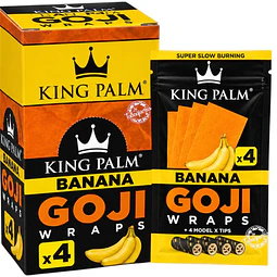 Papelillos+Filtro King Palm Goji Plátano $3.290xMayor