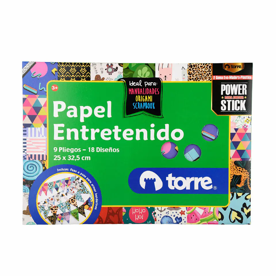 BOLSON PAPEL ENTRETENIDO TORRE IMAGIA 1