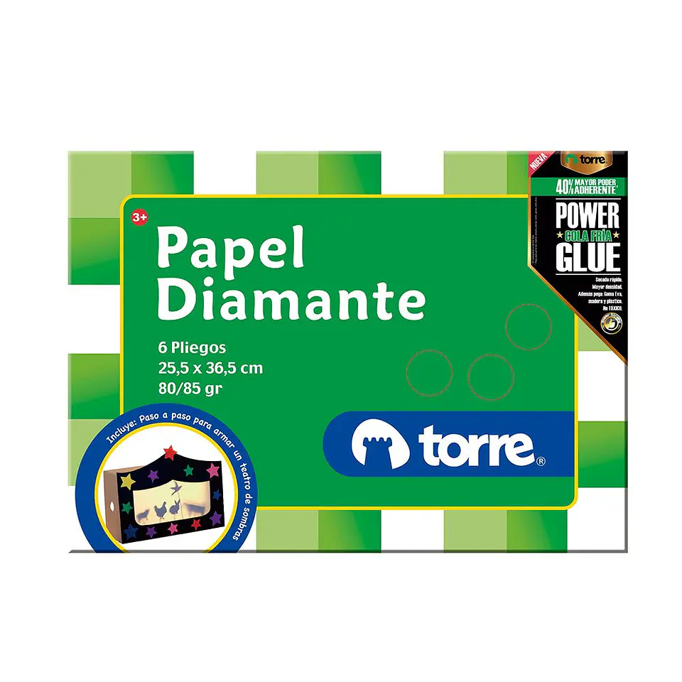 BOLSON PAPEL DIAMANTE TORRE IMAGIA 1