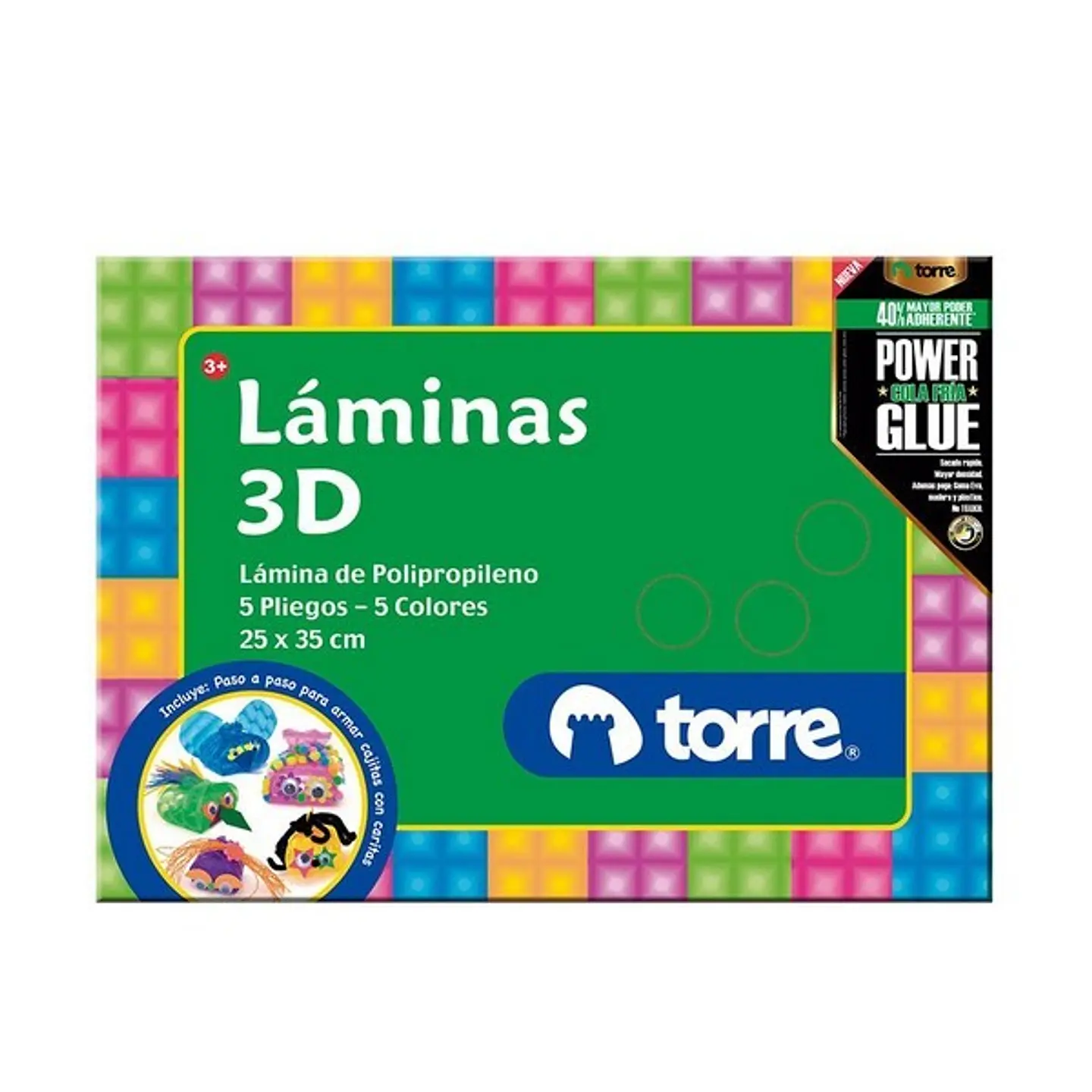 BOLSON LAMINAS 3D TORRE IMAGIA 1