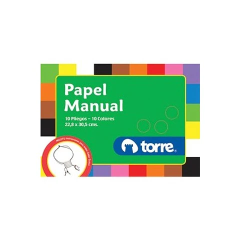 BOLSON PAPEL MANUAL TORRE IMAGIA