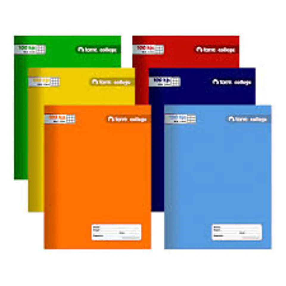 CUADERNO COLLEGE 7 M/M TORRE 7MM 100 HJS 1