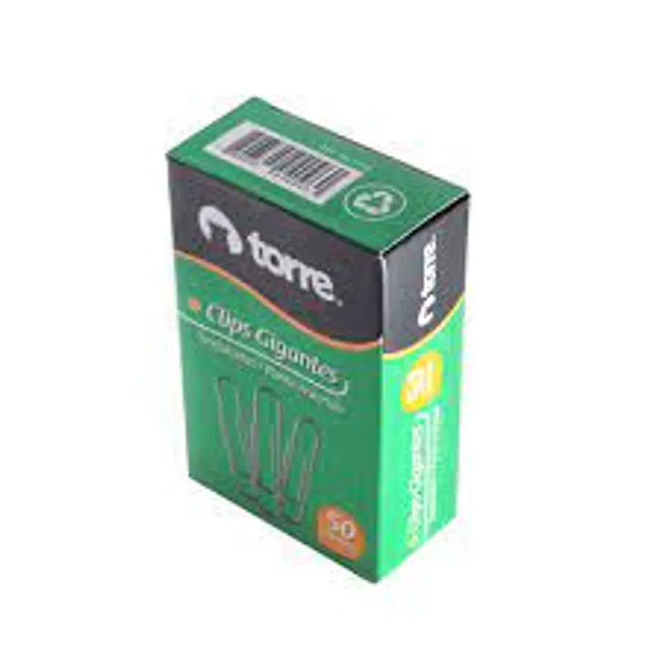 CLIP METALICO TRADICIONAL RANURADO TORRE 50 MM 1