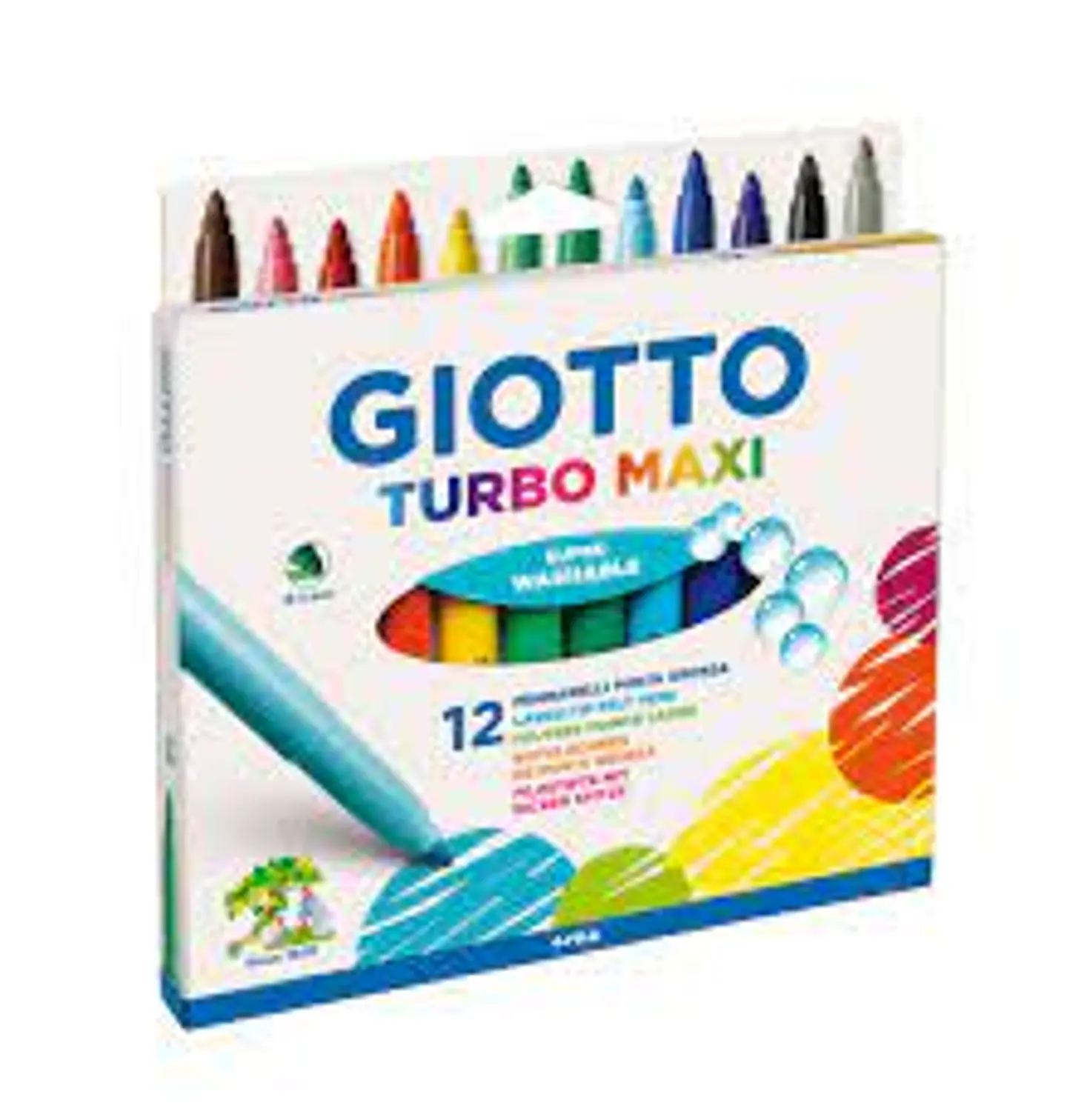 SET DE PLUMON SCRIPTO JUMBO 12 COLORES GIOTTO 1