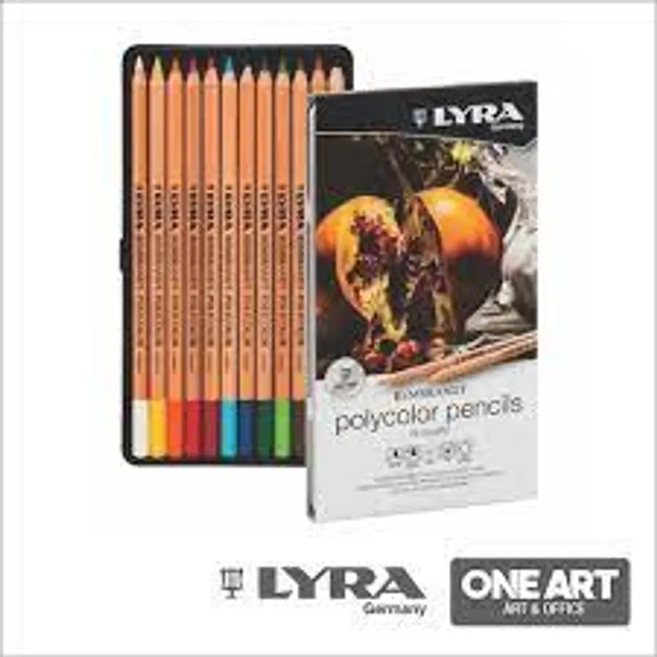 LAPICES 12 COLORES POLYCOLOR LYRA REMBRANT 1