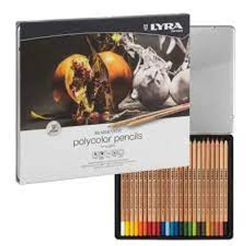 LAPICES 24 COLORES POLYCOLOR LYRA REMBRANT