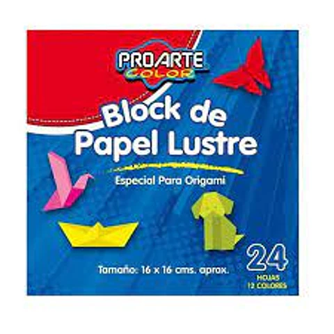 PAPEL LUSTRE 16X16 PROARTE