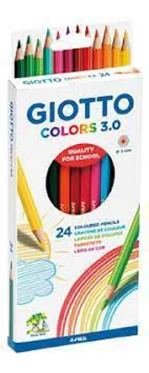 LAPICES DE COLORES GIOTTO 3.0 HEXAGONAL 12 COLORES
