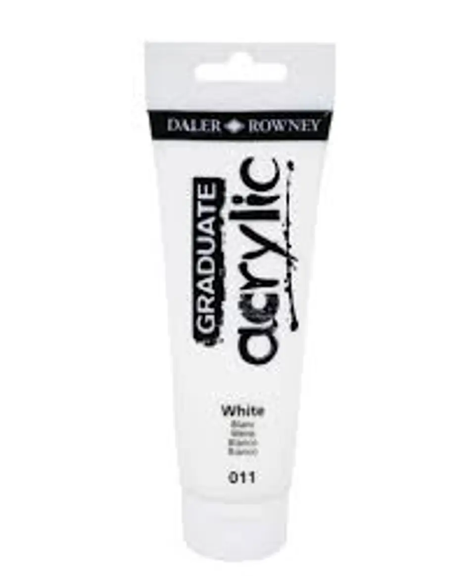PINTURA ACRILICA BLANCO TITANIUM 011 DALER ROWNEY 1