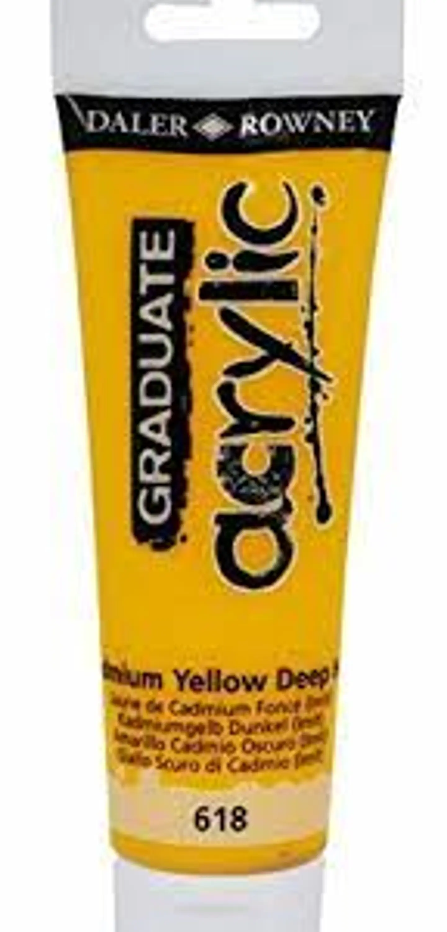 PINTURA ACRILICA CADMIUN YELLOW DEEP HUE 120 ML 1