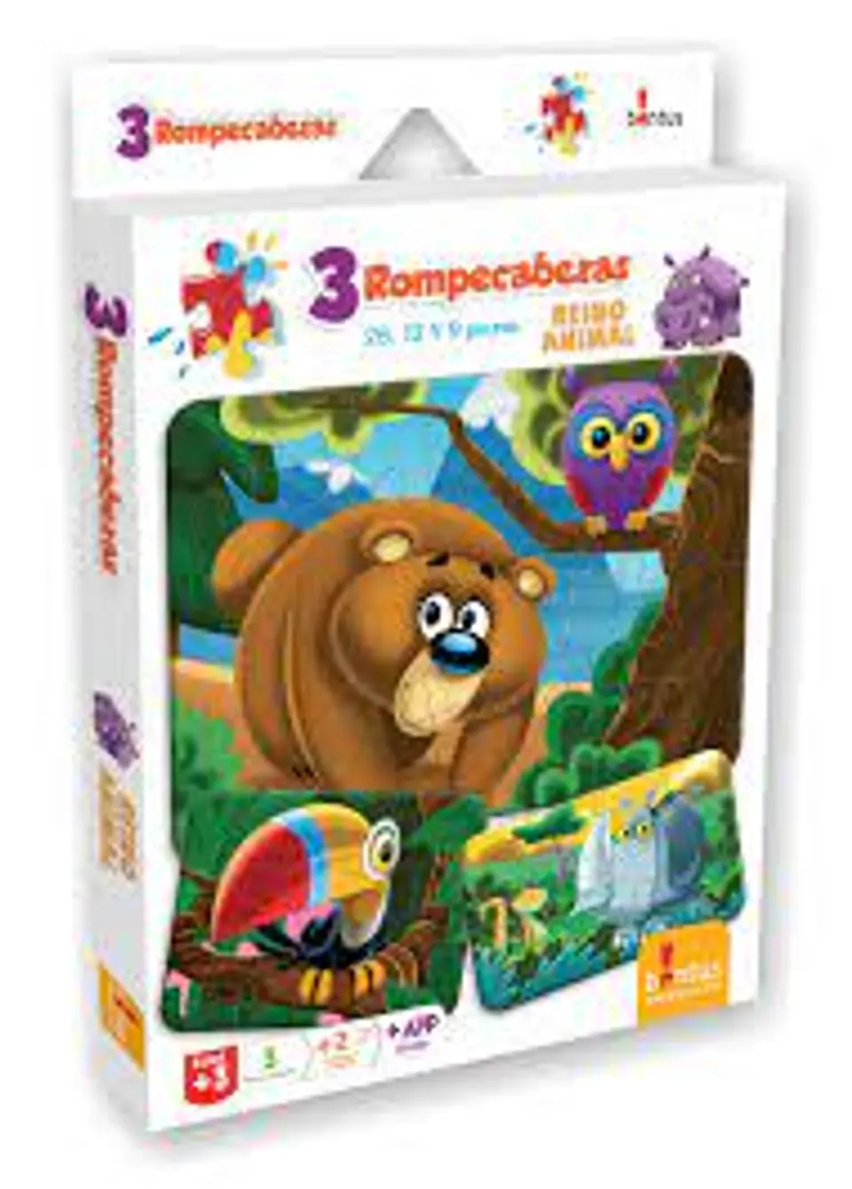 ROMPECABEZAS MUNDO DE REINO ANIMAL BONTUS 1