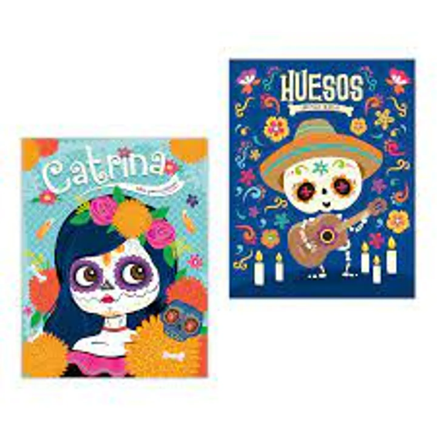 LIBRO SUPER COLORES CALAVERAS CATRINA  1