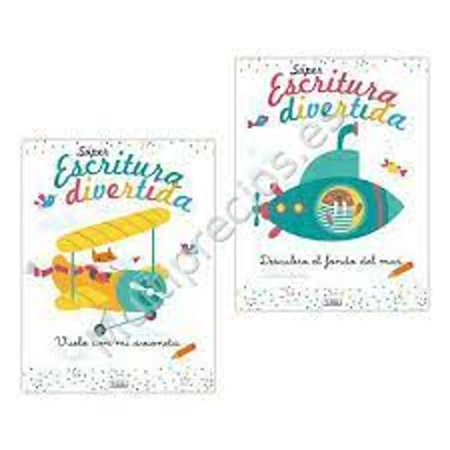 LIBRO SUPER ESCRITURA DIVERTIDA 1