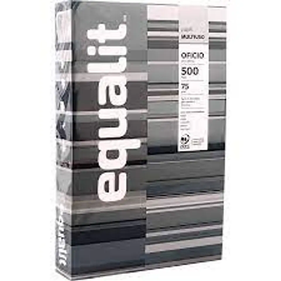 PAPEL FOTOCOPIA OFICIO EQUALIT 1