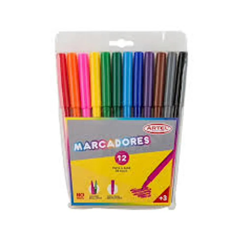 PLUMON SCRIPTO ARTEL 12 COLORES 1