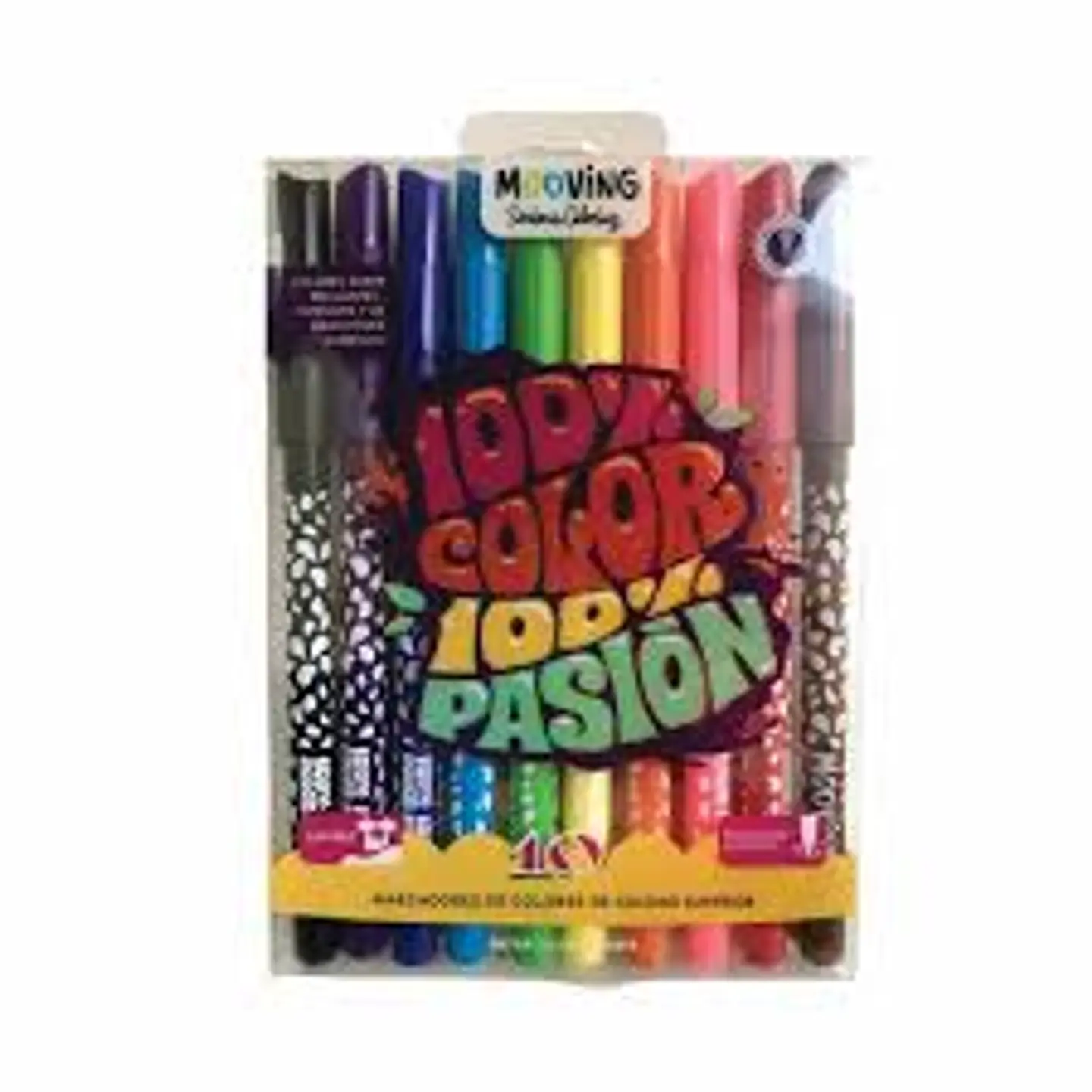 PLUMON SCRIPTO MOOVING  10 COLORES 1