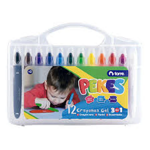 CRAYONES GEL TORRE 12 UD