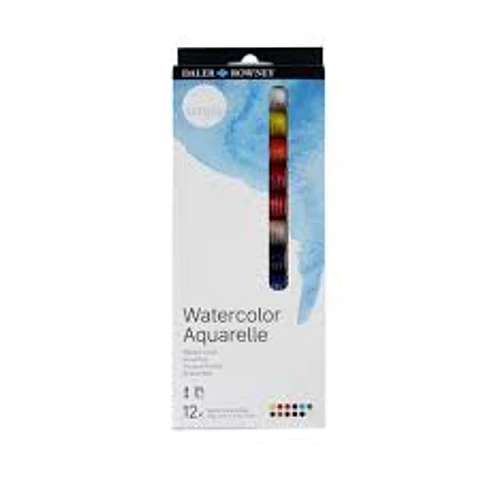 ACUARELAS PROFESIONAL 12 COLORES  DALER ROWNEY * 12 ML