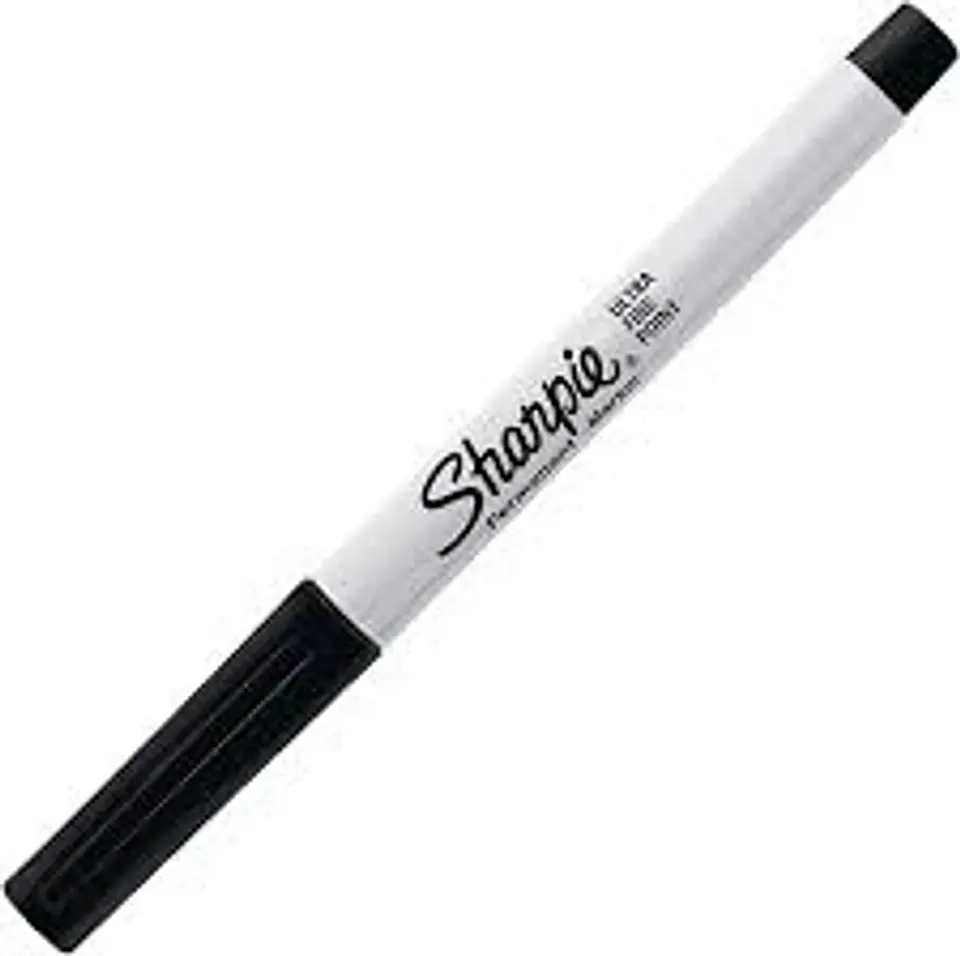 MARCADOR PERMANENTE ULTRA FINO NEGRO SHARPIE 1