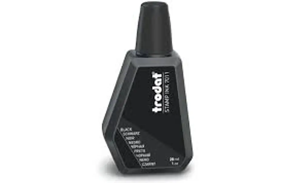 TINTA TAMPON 28 ML NEGRO TRODAT 1