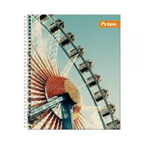 CUADERNO UNIVERSITARIO 7 M/M  TORRE LITOGRAFIADO 100 HJ