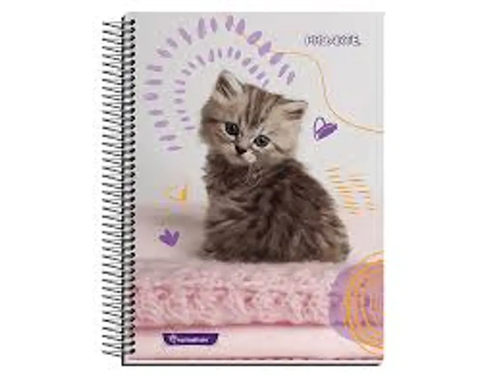 CUADERNO BOOCK  ANIMALES 7 M/M 150 HJS MEDIO OFICIO PROARTE  1