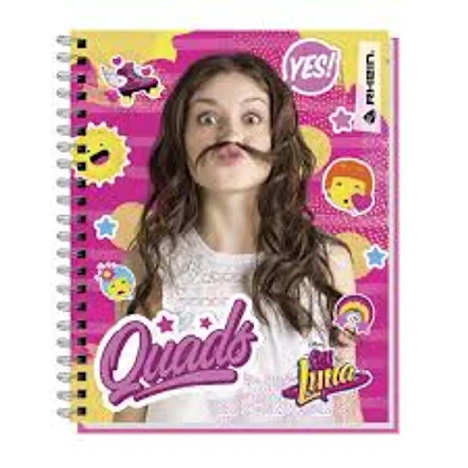 CUADERNO UNIVERSITARIO SOY LUNA 7 MM RHEIN 1