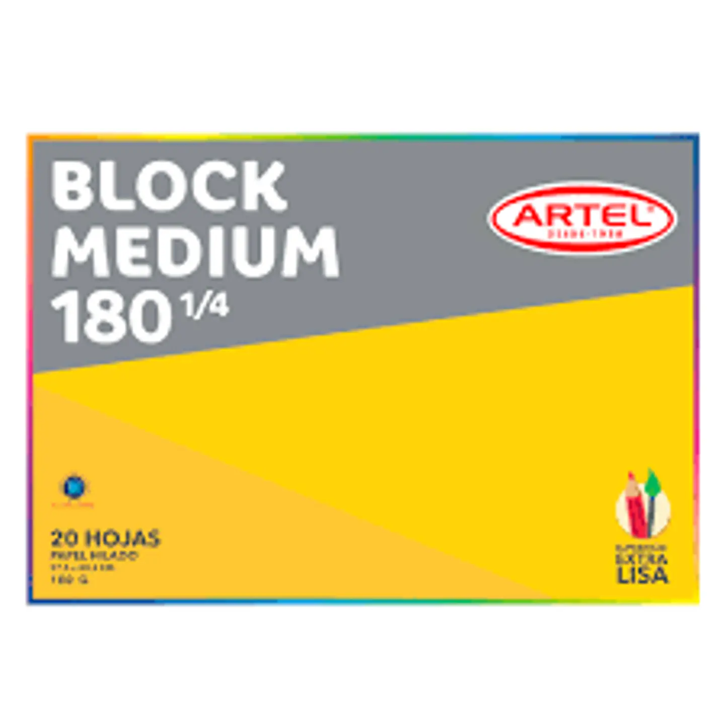 BLOCK MEDIUM 180 1/4 ARTEL 20 HJS 1