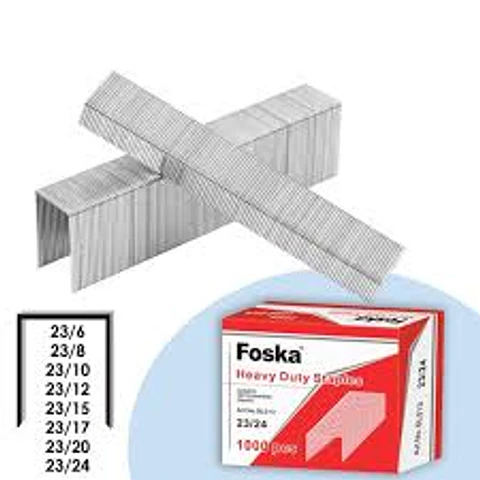 CORCHETES 23/15 FOSKA X 1000 UNID