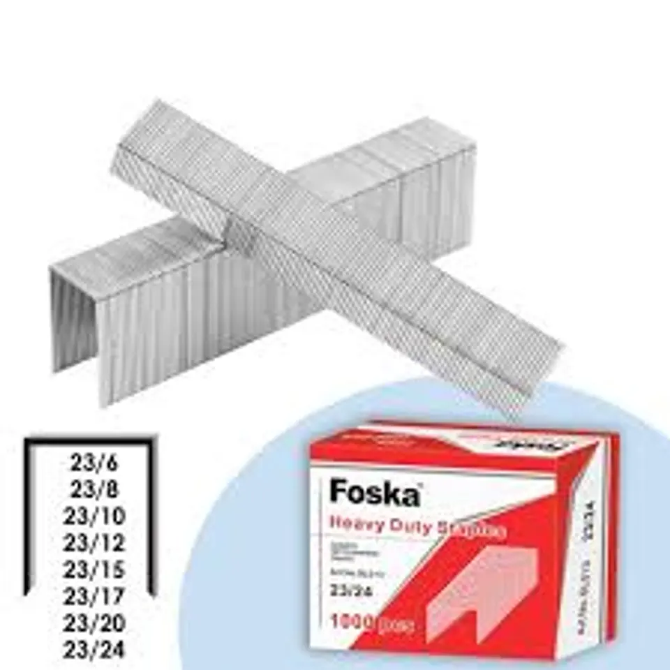 CORCHETES 23/15 FOSKA X 1000 UNID 1