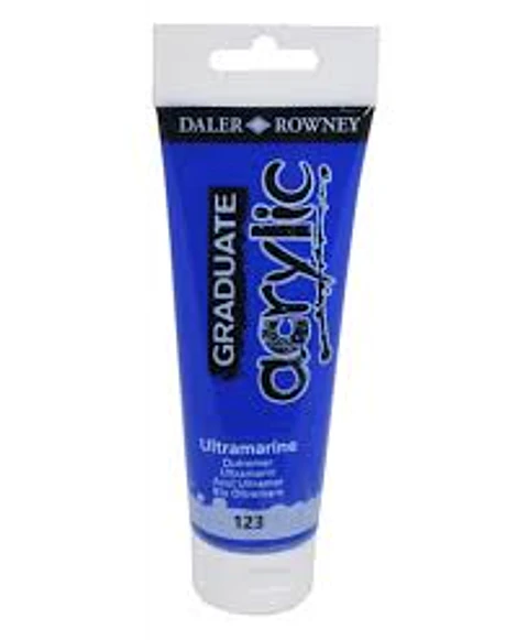 PINTURA ACRILICA AZUL ULTRAMAR 123  DALER ROWNEY