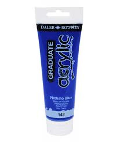 PINTURA ACRILICA PHTHALO BLUE 143  DALER ROWNEY