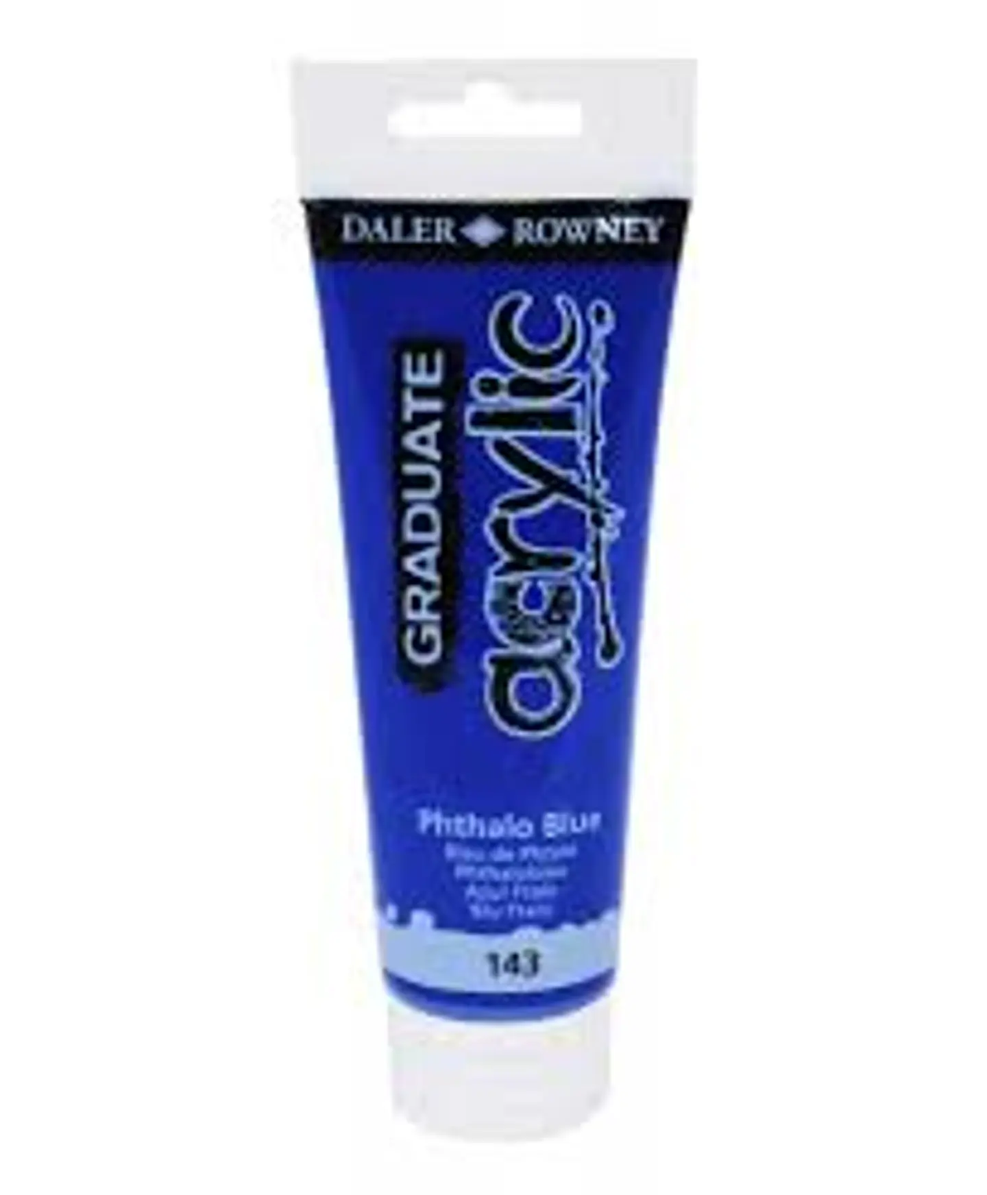PINTURA ACRILICA PHTHALO BLUE 143  DALER ROWNEY 1
