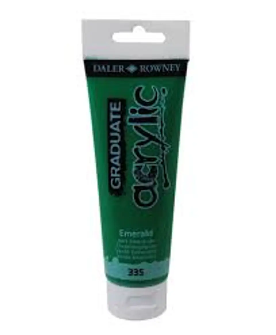 PINTURA ACRILICA ESMERALD  335  DALER ROWNEY 1