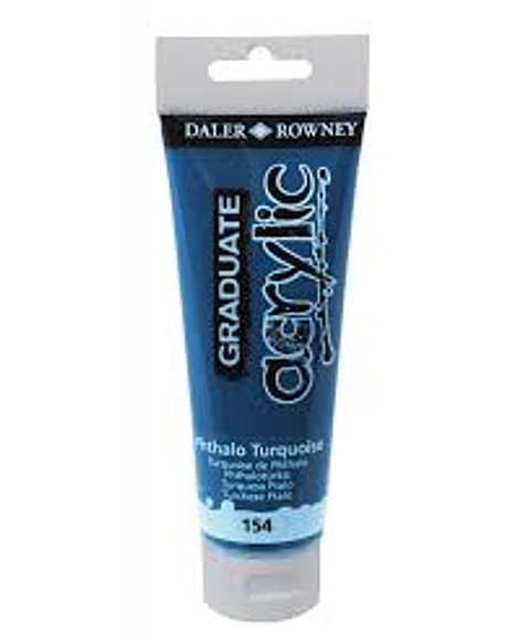 PINTURA ACRILICA PHTHALO TURQUOISE 154 DALER ROWNEY